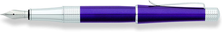 Cross Beverly Füller (Federstärke: M, Schreibfarbe: schwarz) violett-lack Violett-Lack Geschenkbox,