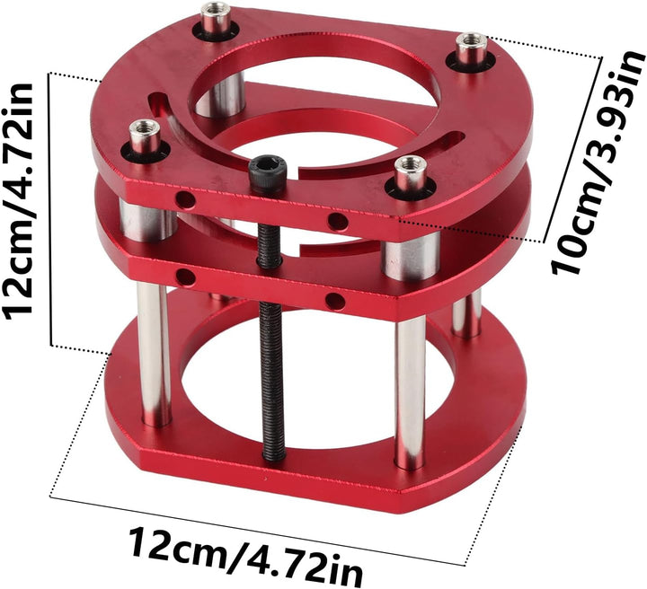 plplaaoo Router Lift Präzise System 4-Backen-Hebebühne Klemm-Frästisch-Hebesystem Oberfräse Tisch He
