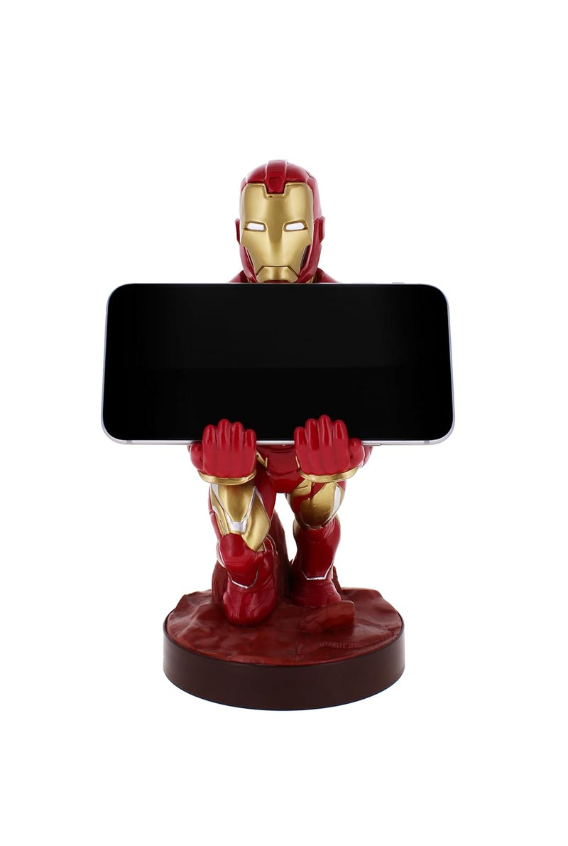 Cable Guys - Marvel Avengers Iron Man Gaming Accessories Holder & Phone Holder for Most Controller (