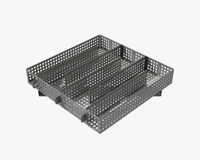 Jaeger-Sparbrand Gr. 4, 6in1, Edelstahl, verstellbar, Kaltraucherzeuger, Cold Smoke Generator, Food
