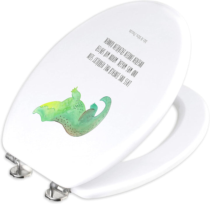 Mr. & Mrs. Panda Motiv WC Sitz Krokodil - Geschenk, Urlaub, Toilette, Toilettendeckel, verrückt sein