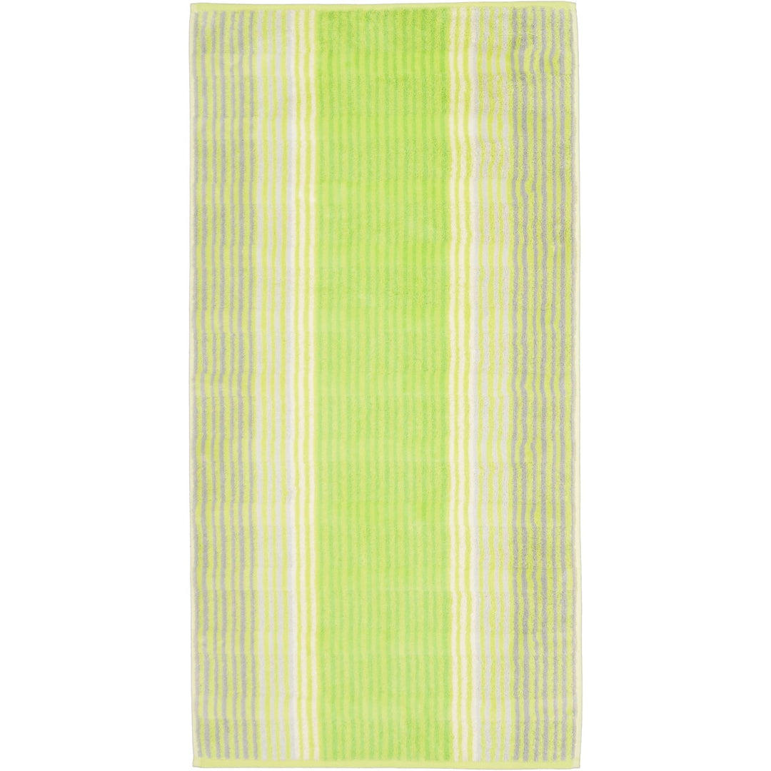 Cawö Noblesse Cashmere Streifen 1056 Duschtuch 80x150 cm Kiwi, Kiwi