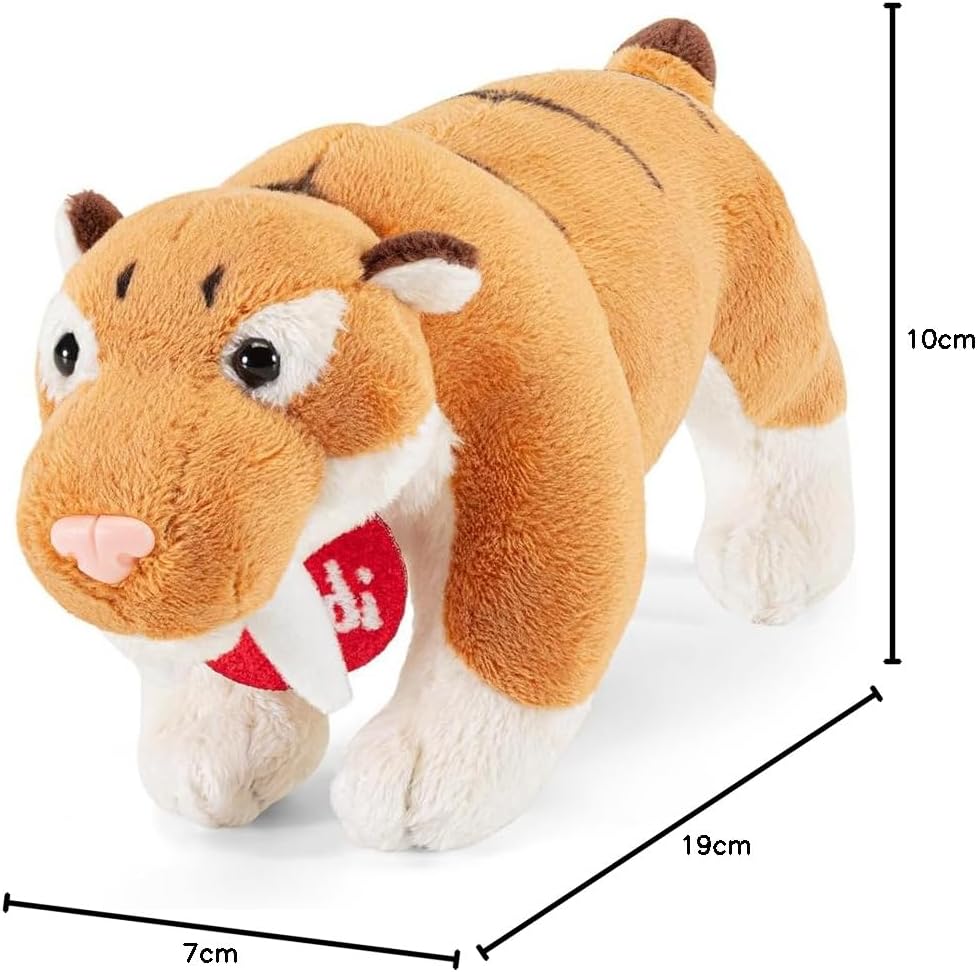 Trudi Säbelzahntiger Plüsch-Dinosaurier, Geschenk zum Geburtstag und Weihnachten | 19X10X7cm Grosse