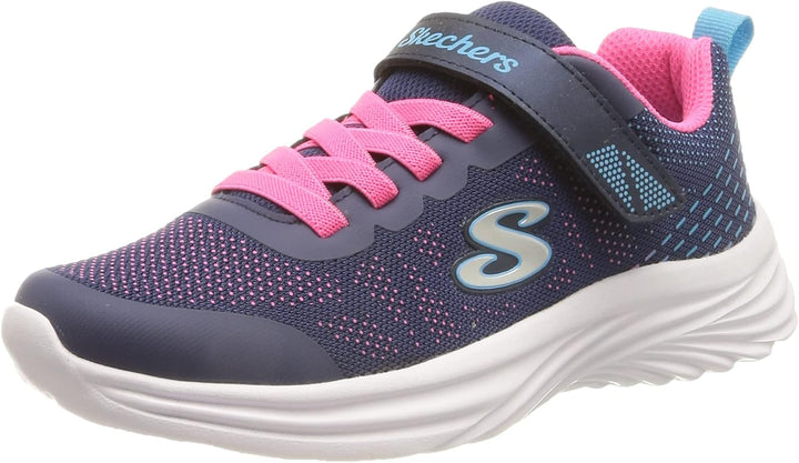 Skechers Dreamy Dancer Radiant Rogue Sneaker 29 EU Navy Hot Pink Mesh Multi Trim, 29 EU Navy Hot Pin