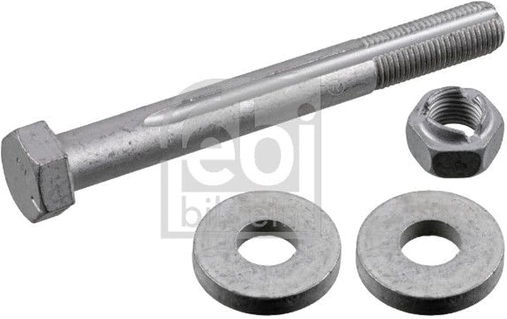 febi bilstein 33352 Querlenker mit Anbaumaterial, Lager und Gelenk , 1 Stück Vorderachse links, Vord