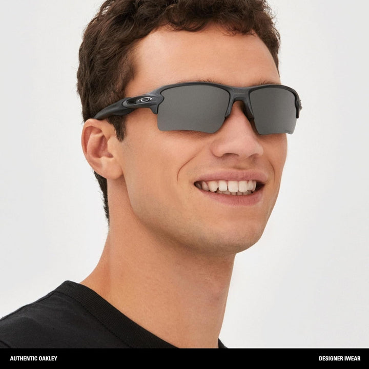 Oakley Sonnenbrille Flak 2.0 XL 59 Steel, 59 Steel