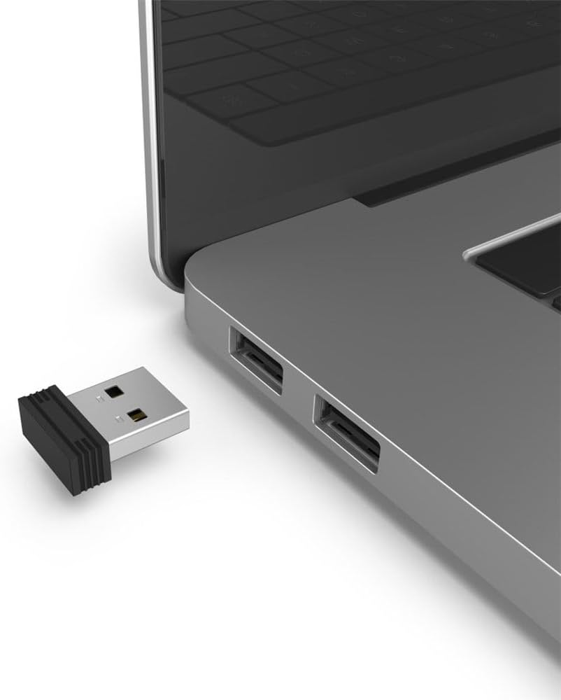 Hama, MW-600 Funk-Maus mit USB-C und USB-A (PC Maus kabellos mit 6 Tasten, leise, optische Maus mit