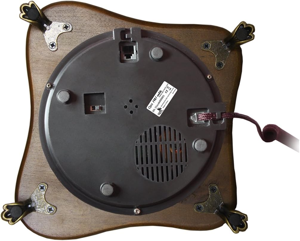 Opis 1921 Cable - Modell B - Retro Telefon/Altes Telefon mit Wählscheibe/Festnetztelefon Retro/Antik