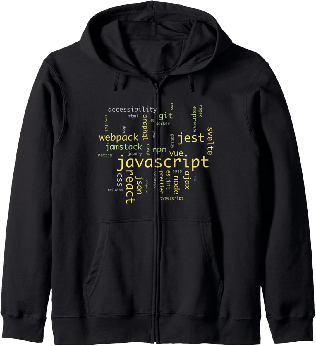 Front-End-Fähigkeiten - Javascript-Ingenieure Kapuzenjacke