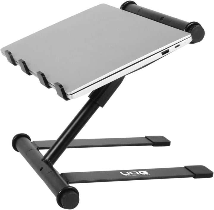 UDG Ultimate Laptop Stand – Höhenverstellbar, Schwarz (U96111BL)