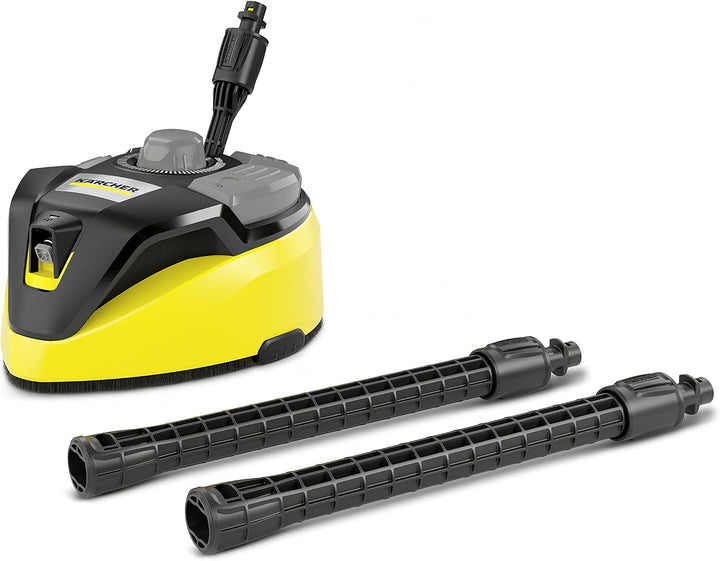 Kärcher Flächenreiniger T-Racer T 7 Plus &amp; Rotierende Waschbürste WB 130, mit Universalbürstenaufsat