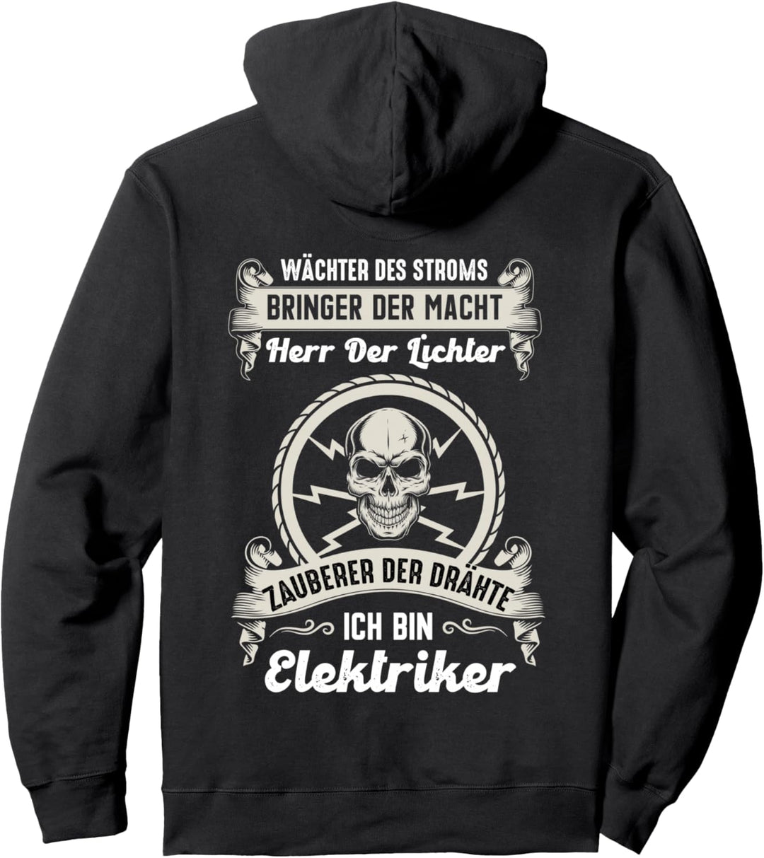 Elektriker Wächter des Stroms - Elektroniker Spruch Pullover Hoodie
