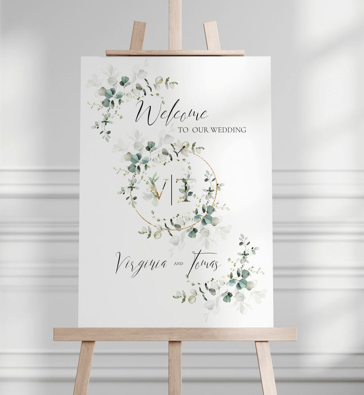 Manschin Laserdesign Willkommensschild Aluverbund personalisiert - Made in Germany - Welcome Willkom