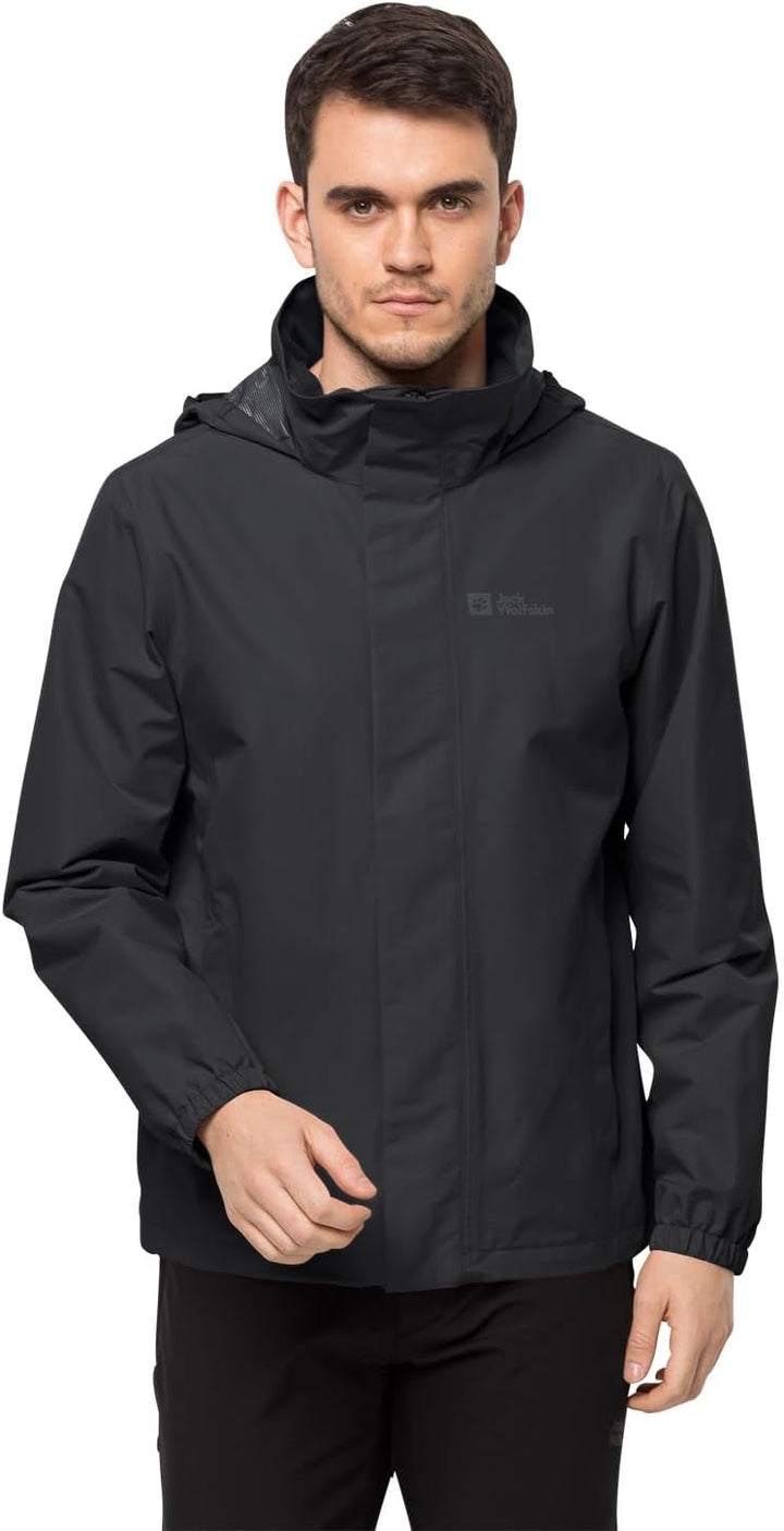 Jack Wolfskin Herren Stormy Point 2l Jkt M Jacket Schwarz S, Schwarz S