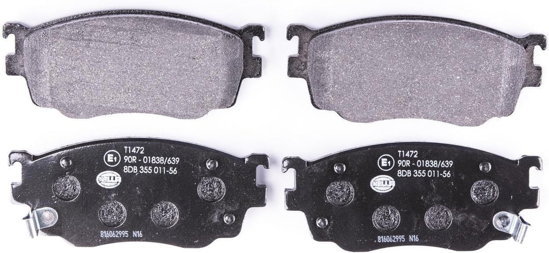 HELLA PAGID 8DB 355 011-561 Bremsbelagsatz - T1472 - Dicke/Stärke: 15mm - Bremssystem: Sumitomo - mi
