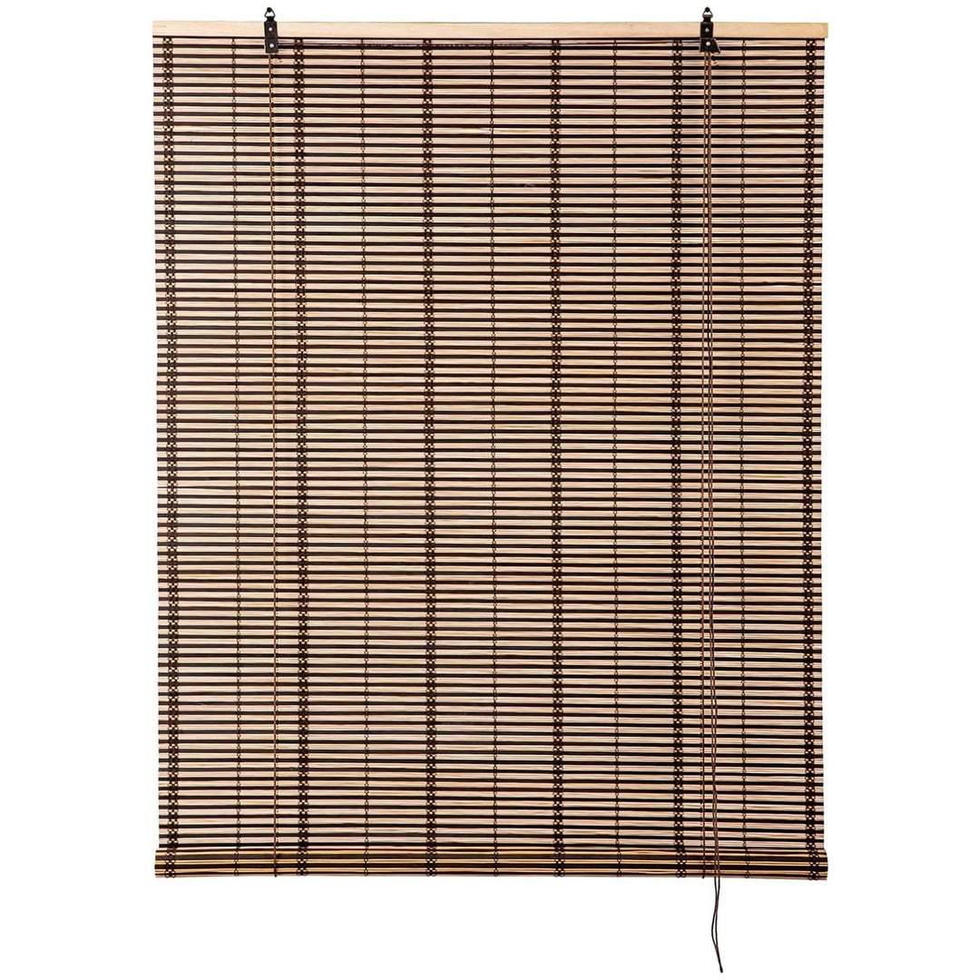 Cy.curtain bright Bambusrollo Bambus Rollo Sonnenschutz und Sichtschutz Rollo,für Fenster und Braun
