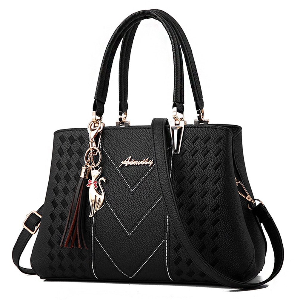 ALARION Damen Geldbörsen und Handtaschen Schultertasche Damen Designer Satchel Messenger Tote Bag 1