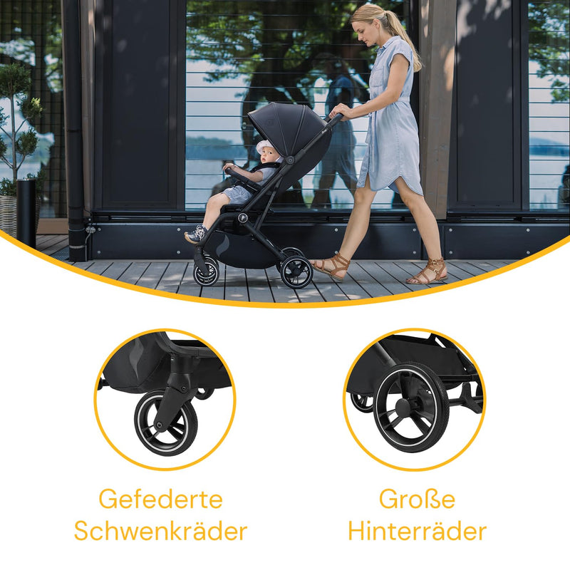 Osann Boogy 2 Kinderwagen Buggy mit Liegefunktion ab Geburt bis 22 kg - Reisebuggy inklusive Regenve