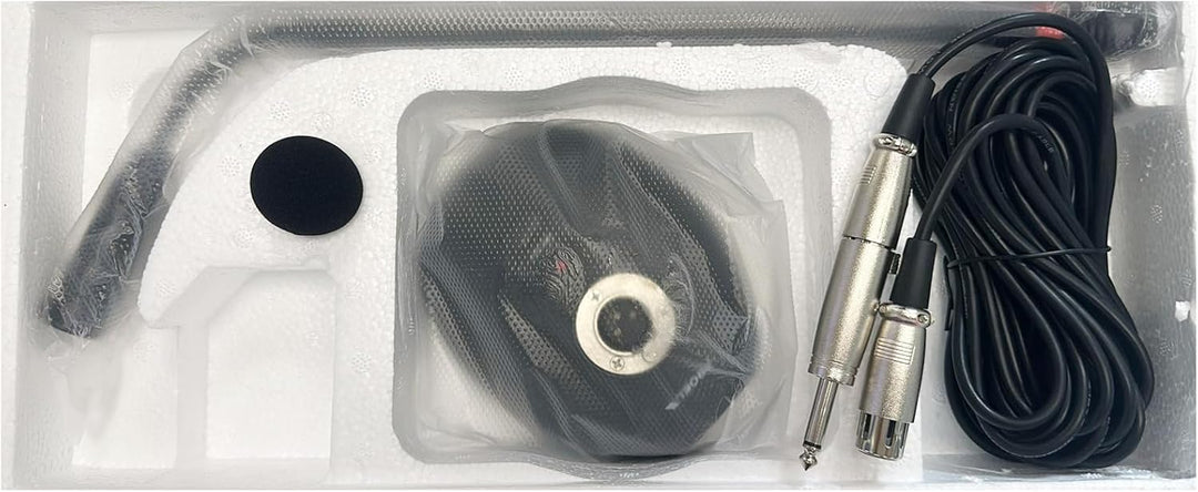 PROEL PA BMG2 - Mikrofon Tischmikrofon für x Telefonkonferenzen Kirchen, Schwarz