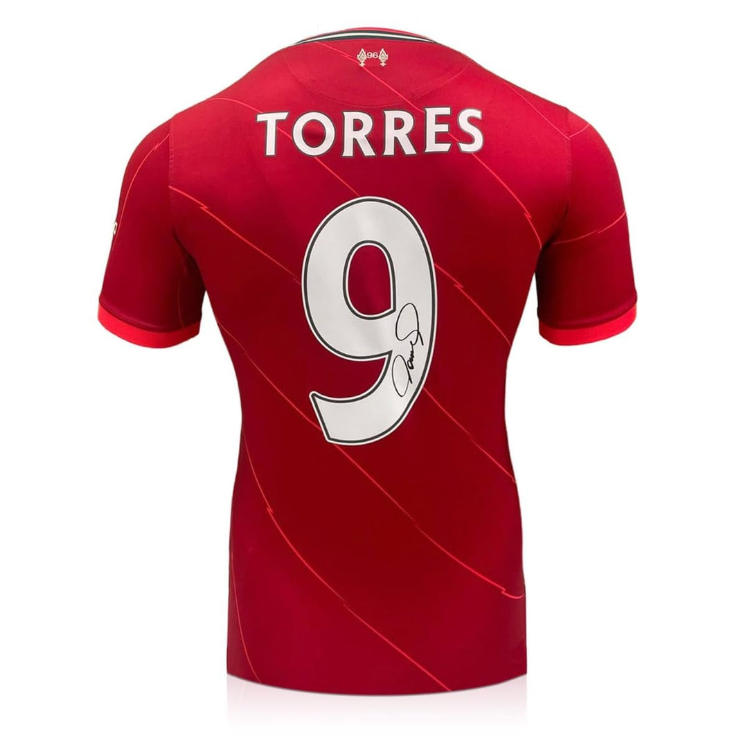 Von Fernando Torres signiertes Liverpool-Trikot