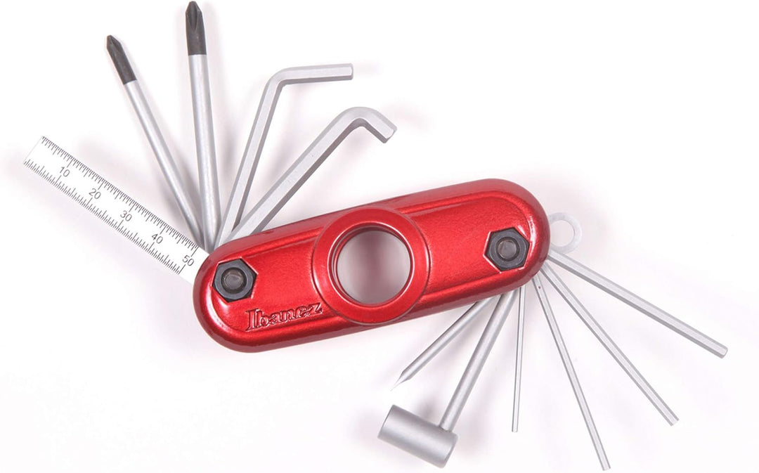 Ibanez MTZ11 Multi-Tool for Guitar - Red Rot, Rot