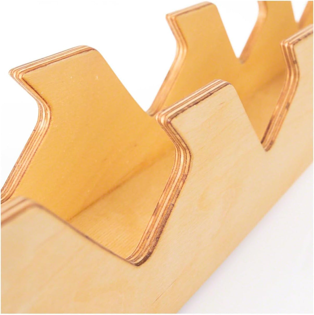 Wandhalterung aus Holz für Fausthantel, Kurzhantel, Fitness, Bodybuilding, Gymnastik,