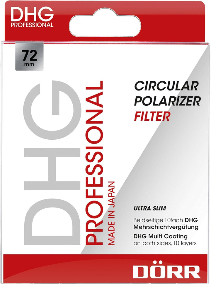 DÖRR DHG Zirkular Polfilter 72mm 72 mm, 72 mm