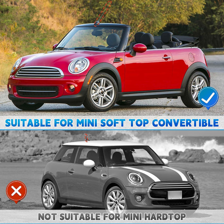 Autoabdeckung Wasserdicht Ersatz für Mini Cooper 3 Door 2000-2026 Mini Soft Top Convertible, Sonnenf