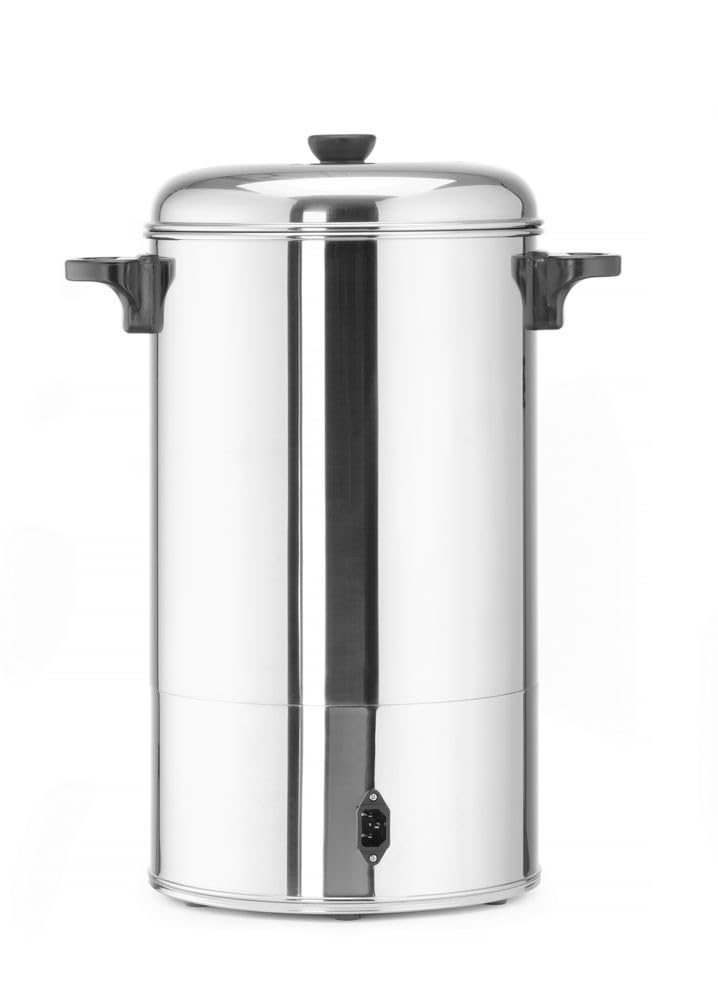 HENDI Kaffee-Perkolator, Einwandig, eingebauter Filterwanne, non drip Hahn, für grob gemahlen Kaffee