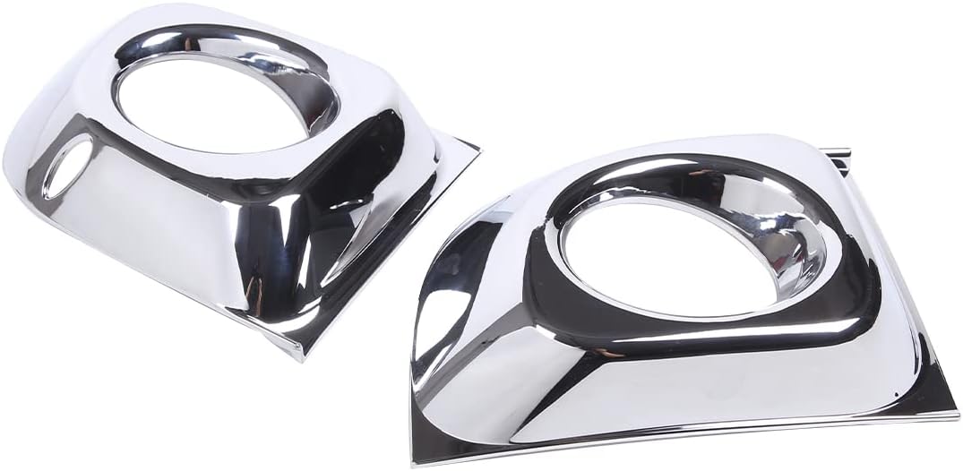 YANER Nebelscheinwerfer-Ringblenden für Frontstossstange, passend für Fiat 500 2011–2015, Nebelschei