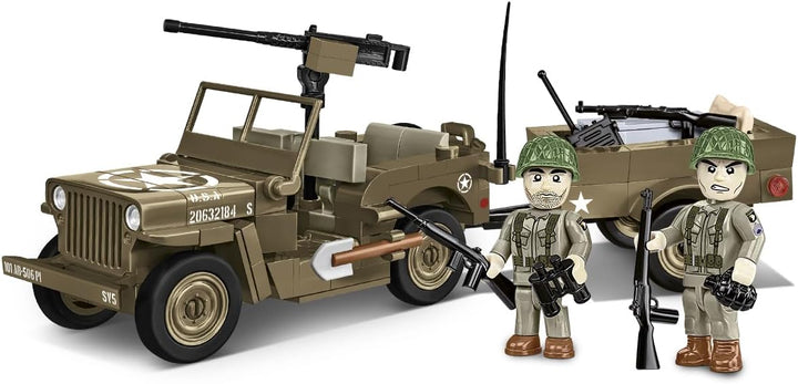COBI Willys MB & Trailer