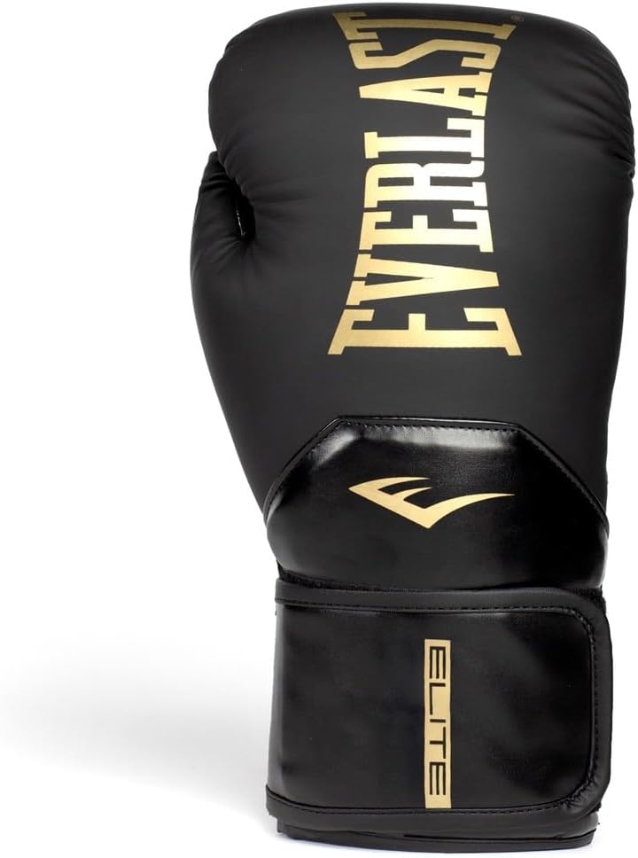 Everlast Unisex Powerlock Training Handschuhe 16oz Schwarz/Grau, 16oz Schwarz/Grau