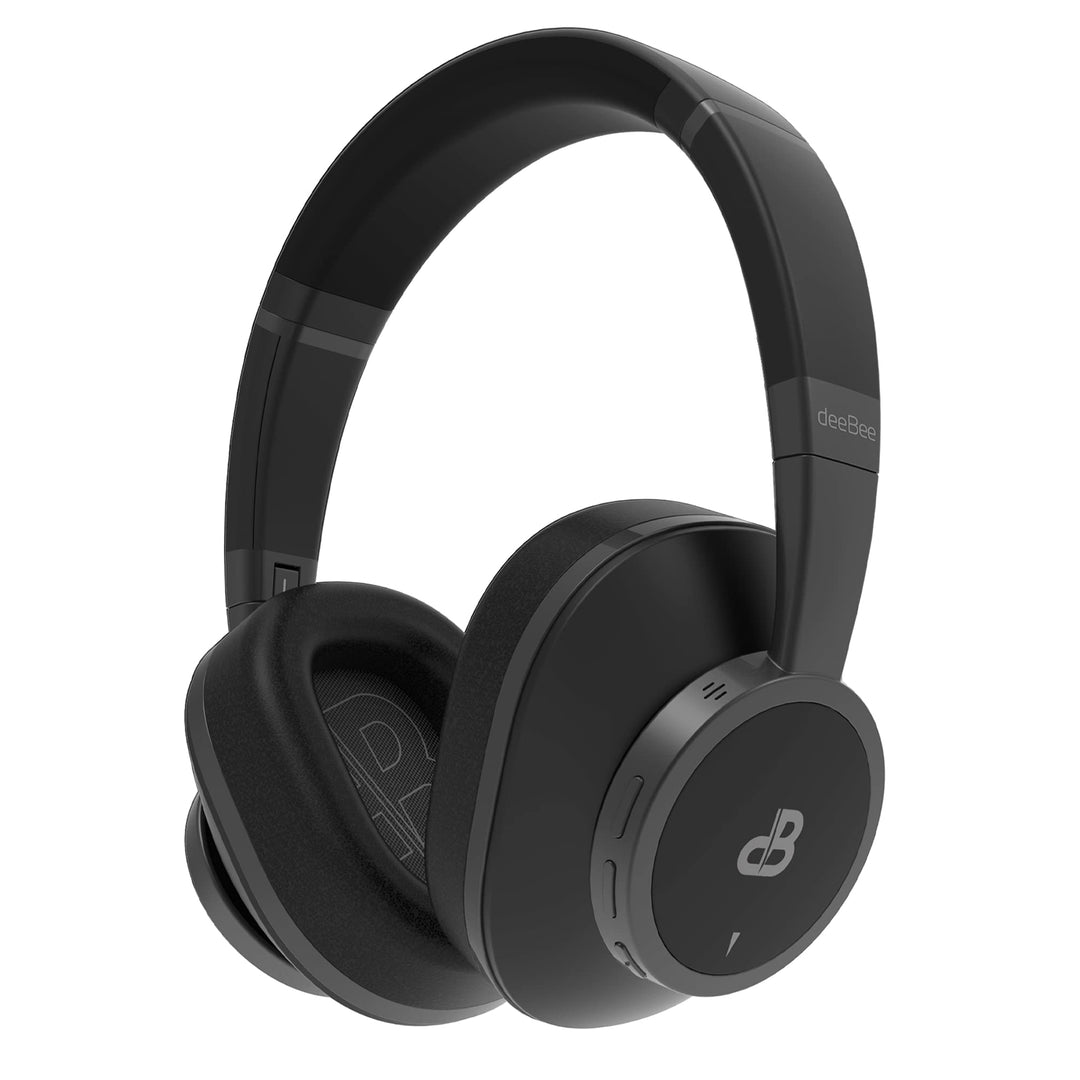 DeeBee Pulse Bluetooth-Kopfhörer mit ANC, 40 Stunden Akkulaufzeit, 40-mm-Treiber, Touch-Steuerung, S