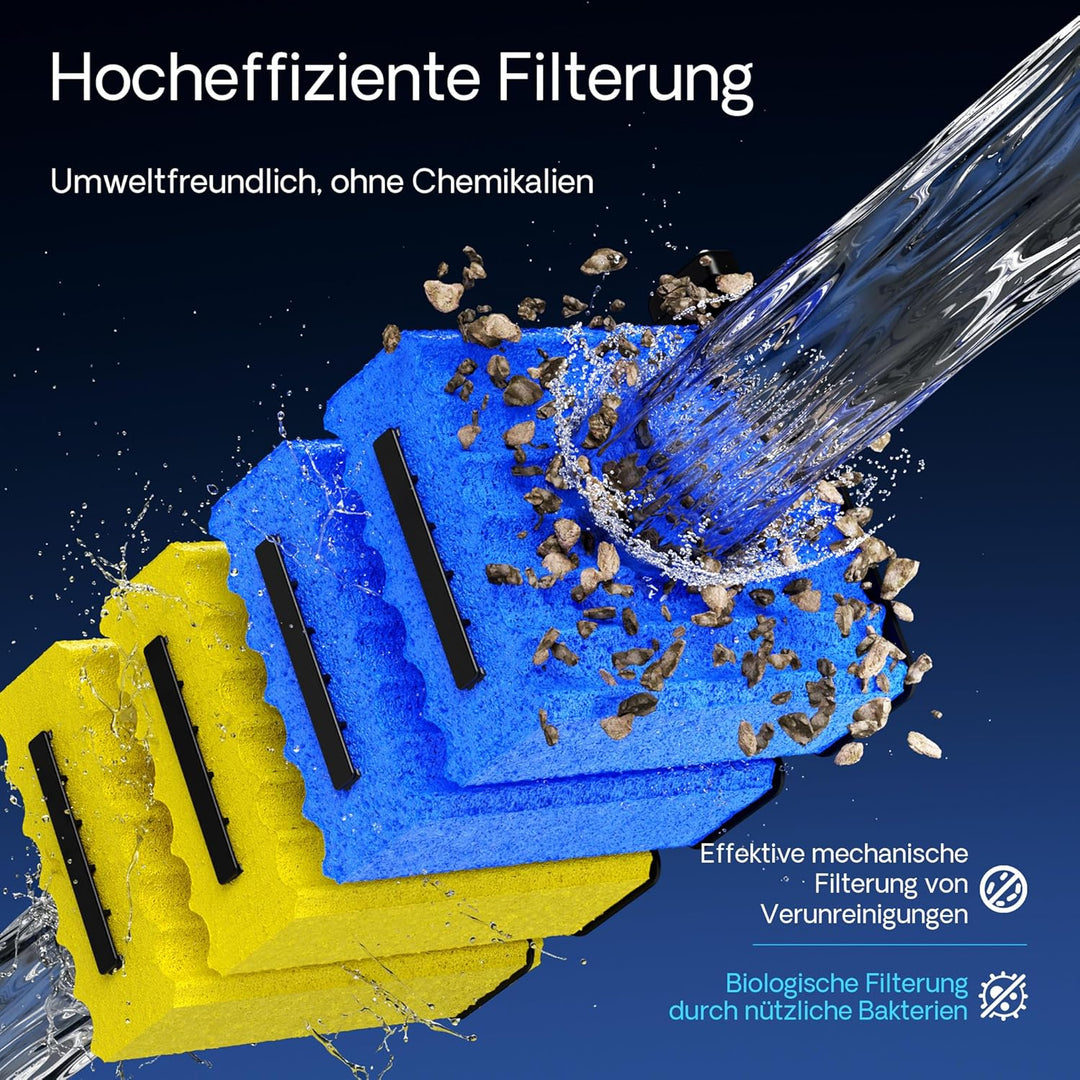 SunSun Bio Teichfilter 60000 L Durchlauffilter Teich Filter CBF-550 Teich Filter