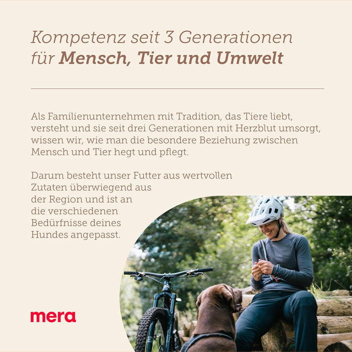 MERA pure sensitive Junior mit Truthahn &amp; Reis (1 x 12,5kg), leicht verdauliches Trockenfutter für j