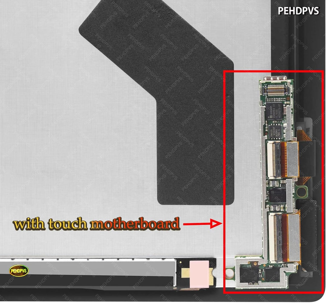 PEHDPVS Ersatz-Bildschirm M1010537-003 für Microsoft Surface Pro 4 1724 LCD Display Touchscreen Digi
