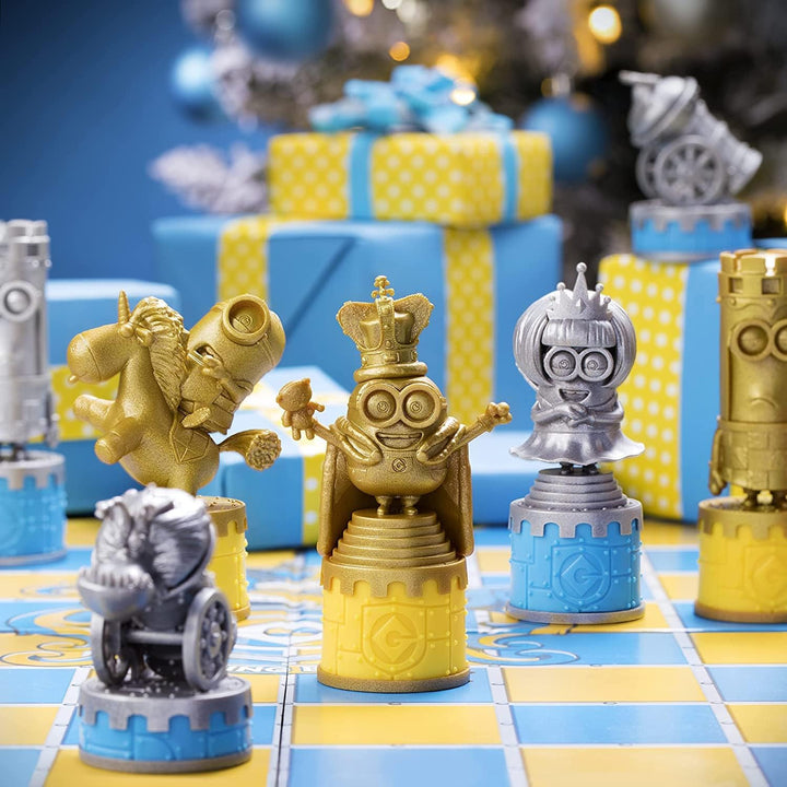 The Noble Collection Minions 'Medieval Mayhem' Chess Set