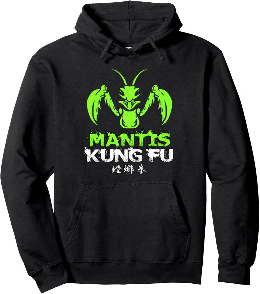 Mantis Kung Fu Kämpfer Pullover Hoodie