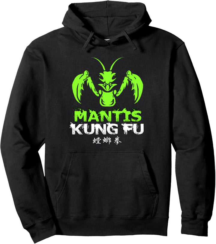 Mantis Kung Fu Kämpfer Pullover Hoodie