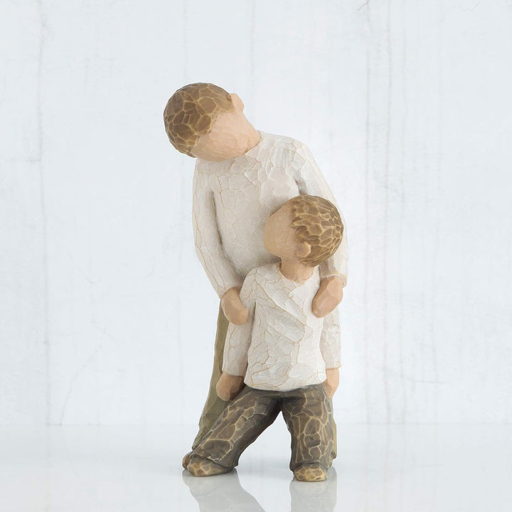Willow Tree Figur, Kunststoff, Beige, 5" Height Brüder, Brüder