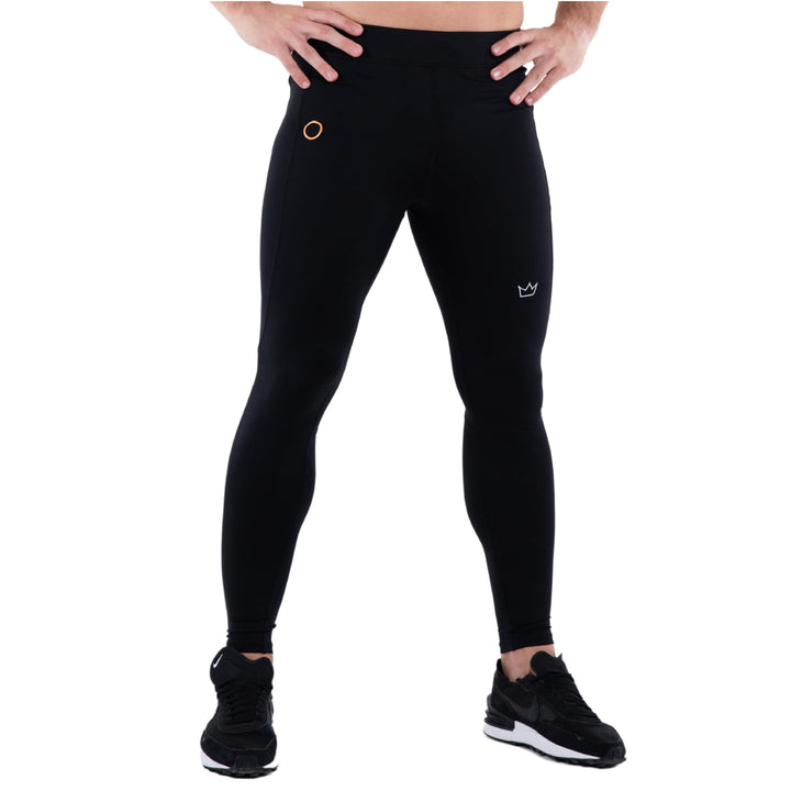 Kapow Meggings Performance PRO: Lange Sportleggings für Herren mit Kompression – Perfekt für Laufen,