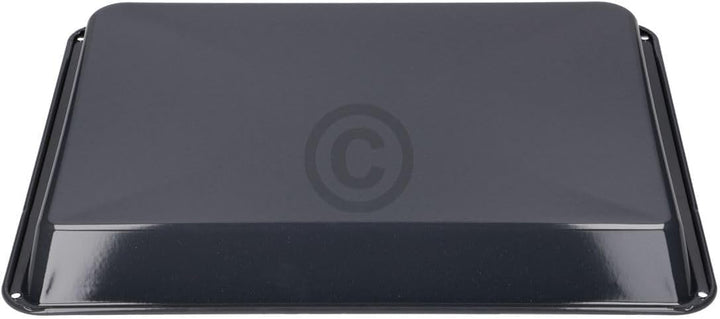 Backblech hoch kompatibel mit AEG 140024698023 466x385x38mm für Backofen Dampfgarer pyrolysefähiges
