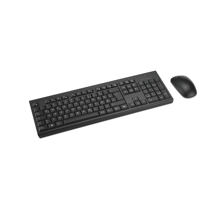 Kensington KM270 EQ Set Wiederaufladbare kabellose Full-Size Tastatur und beidhändige geräuschlose M
