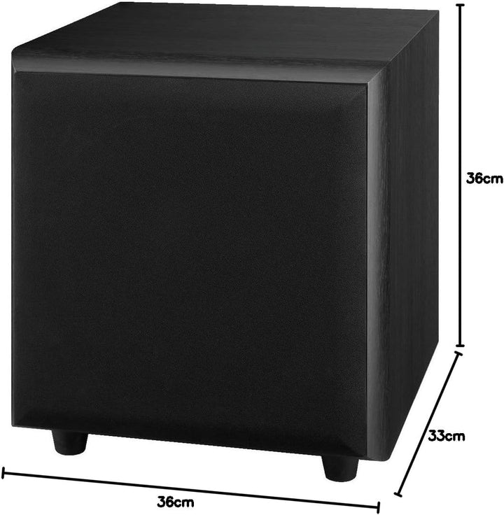 IMG STAGELINE SOUND-100SUB Aktiv-Subwooferbox, 120 W schwarz