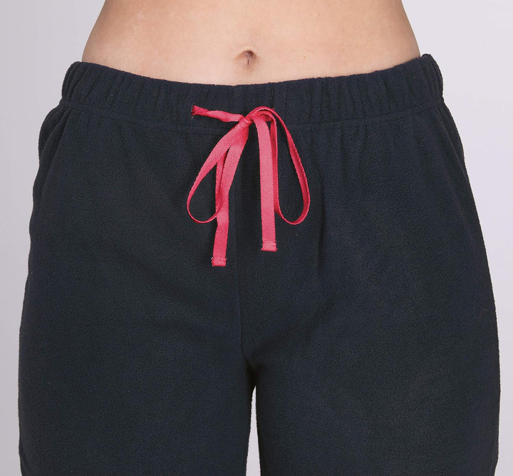 SLOUCHER Fleece-Anzug Hausanzug aus wärmenden Fleece für Damen M Anthrazit, M Anthrazit