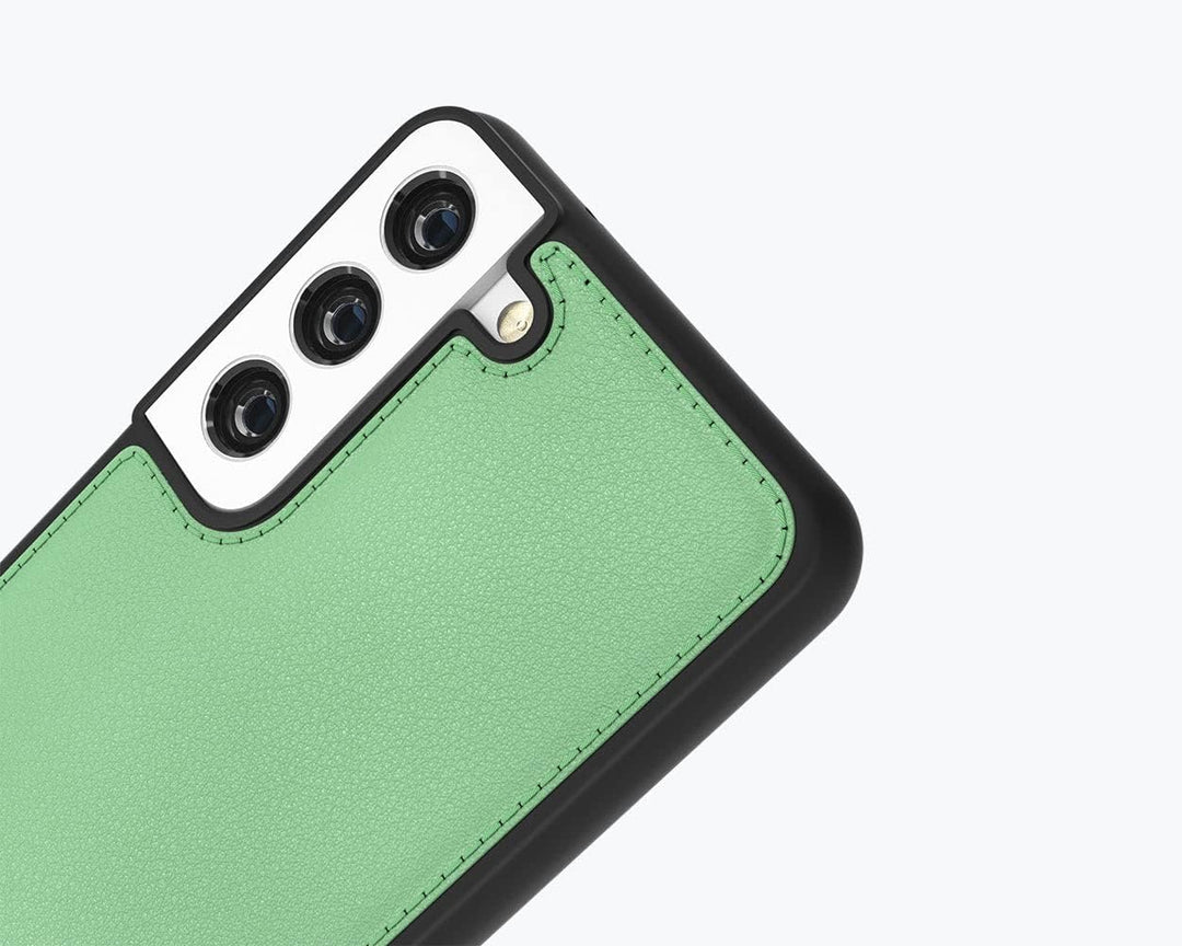 Snakehive Metro Lederhülle für Samsung Galaxy S23 || Echtleder Handyhülle mit Standfunktion || Echtl