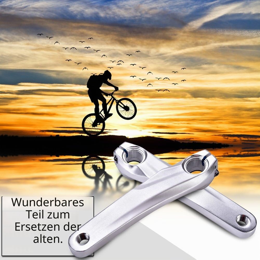 Tbest Fahrrad Kurbelarm, Rennrad Fahrrad Linke Kurbel Aluminiumlegierung Arm 170mm fit für Shimano 5