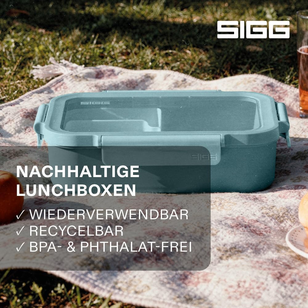 Sigg - NIMO Lunchbox L - Auslaufsicher - Trenner - Mikrowellen- & Spülmaschinengeeignet - BPA-frei -