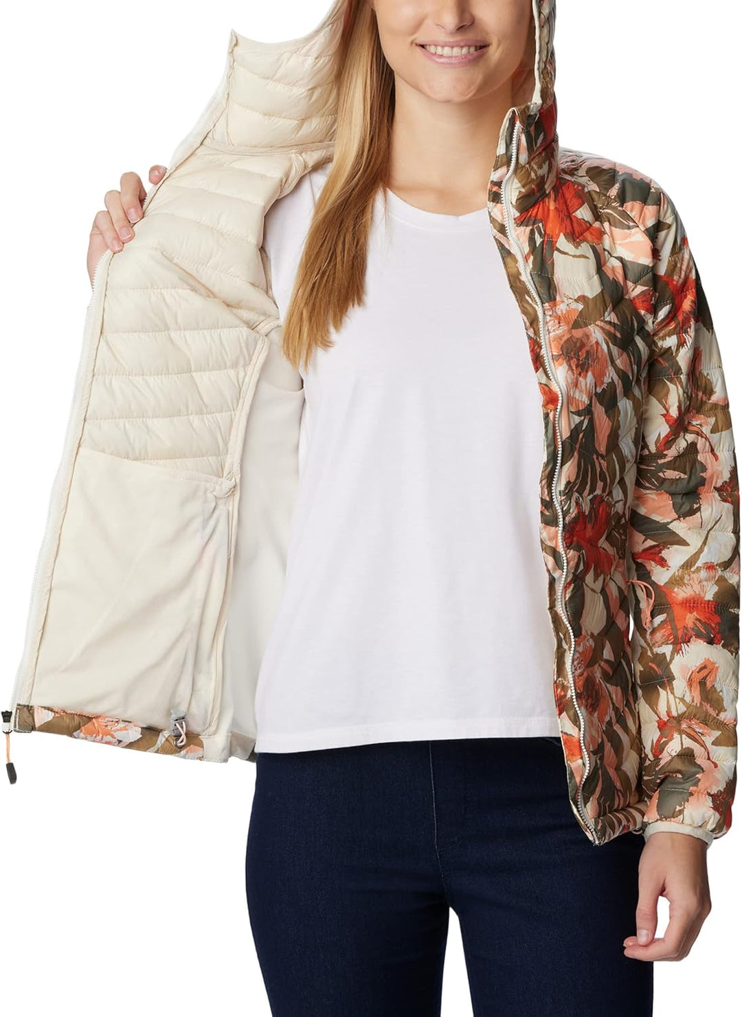 Columbia Damen Powder Pass Daunenjacke mit Kapuze
