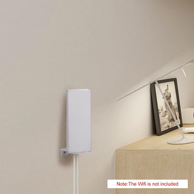 Sunydog Wandhalterung Halterung für Linksys Velop Tri-Band Whole Home WiFi Mesh System, Weiss 2er Pa